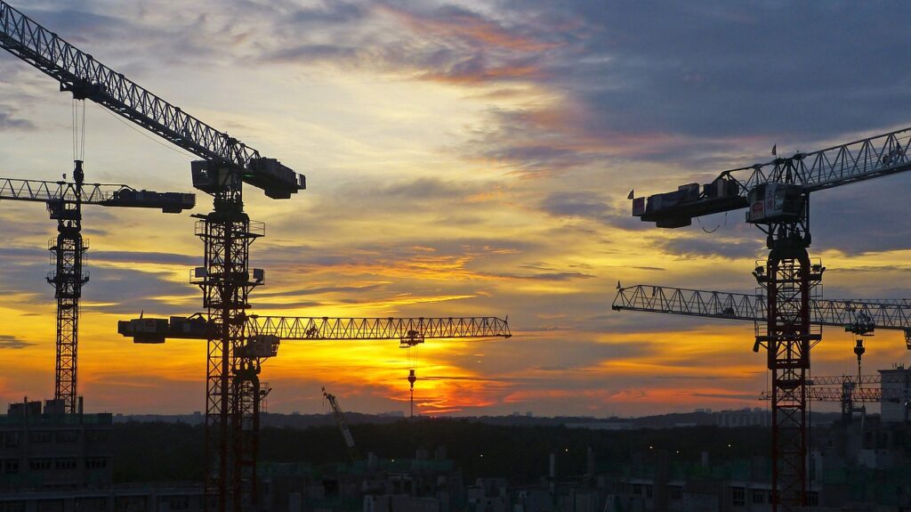 sunset, singapore, silhouettes, skyline, color, buildings, crane, heavy equipment, building site, construction, singapore, singapore, crane, crane, crane, nature, crane, building site, building site, construction, construction, construction, construction, construction